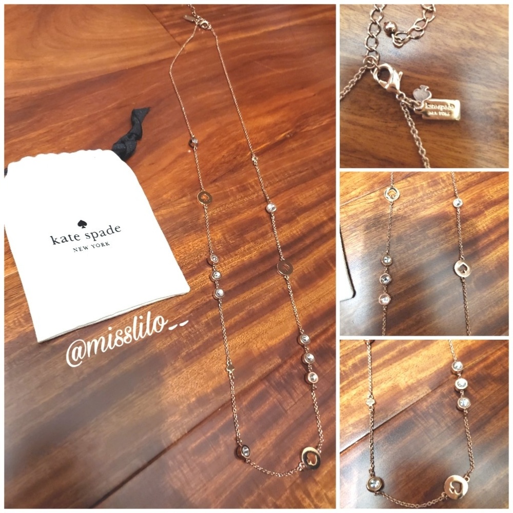 Kate Spade Rose Gold Necklace